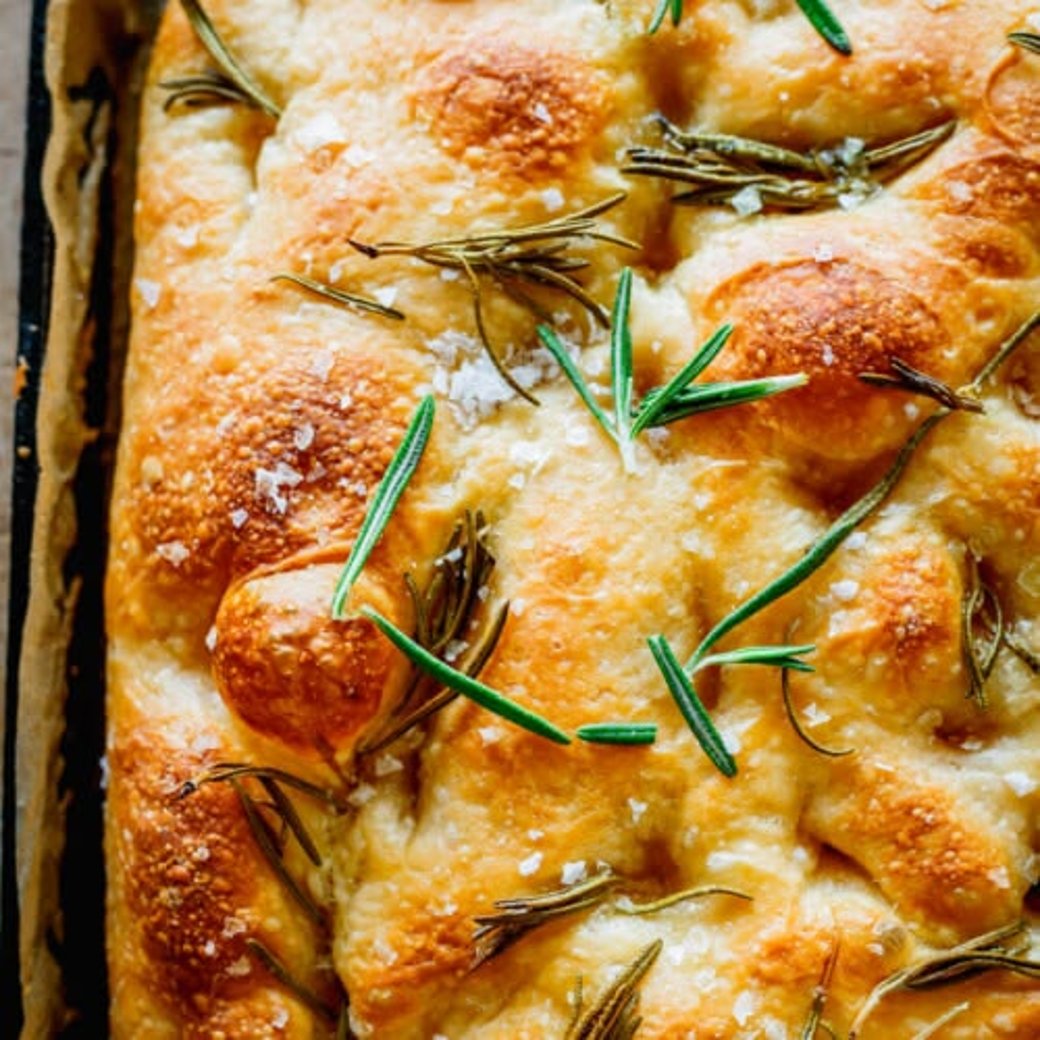 Rosemary Sea Salt Focaccia