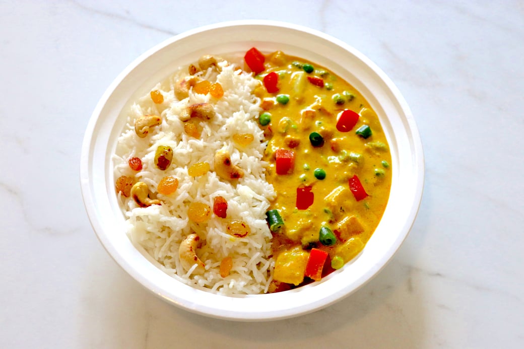 VEGGIE SAFFRON KORMA 