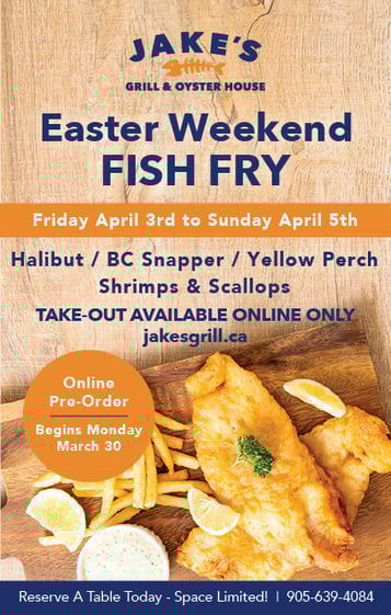 Easter Weekend Fish Fry!