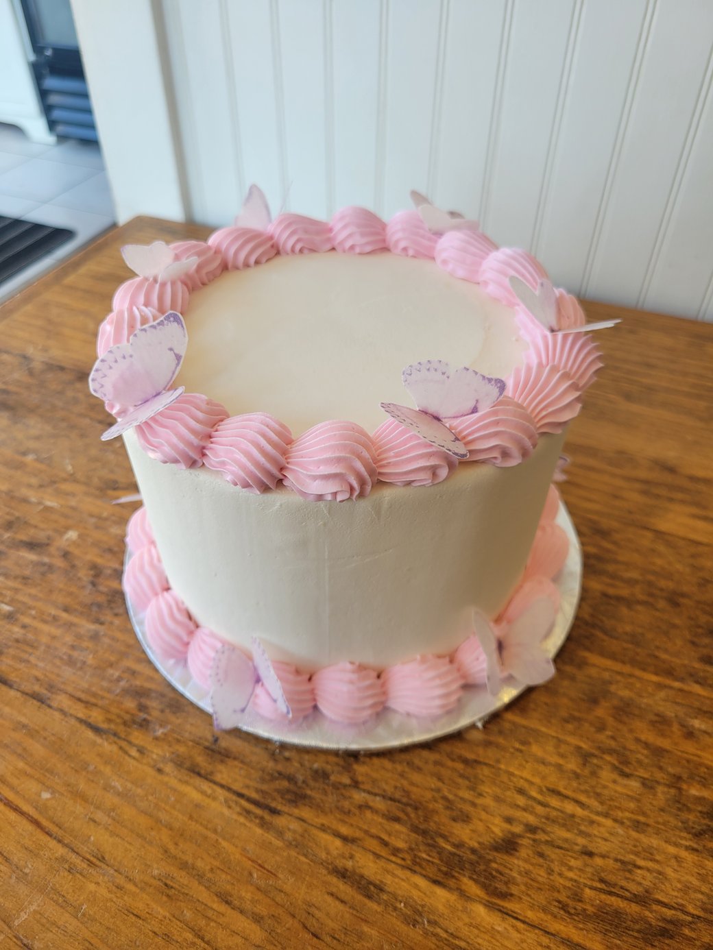 Mother's Day butterfly cake