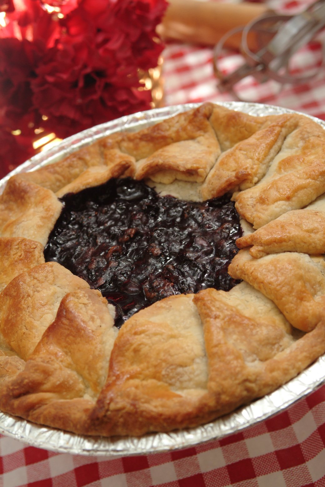 Blueberry Cheese Pie