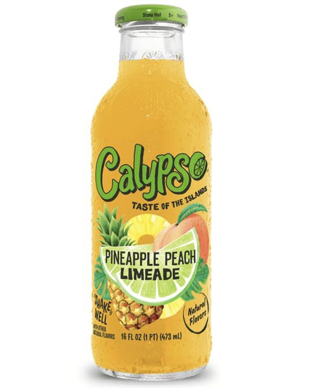 calypso - pineapple peach limeade [16oz]