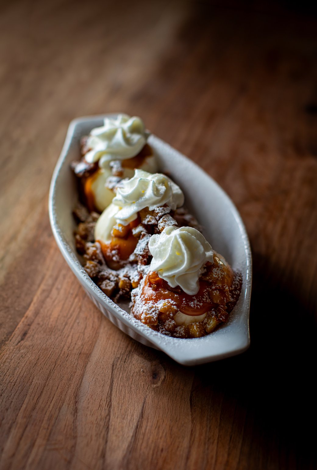 Pretzel Praline Sundae