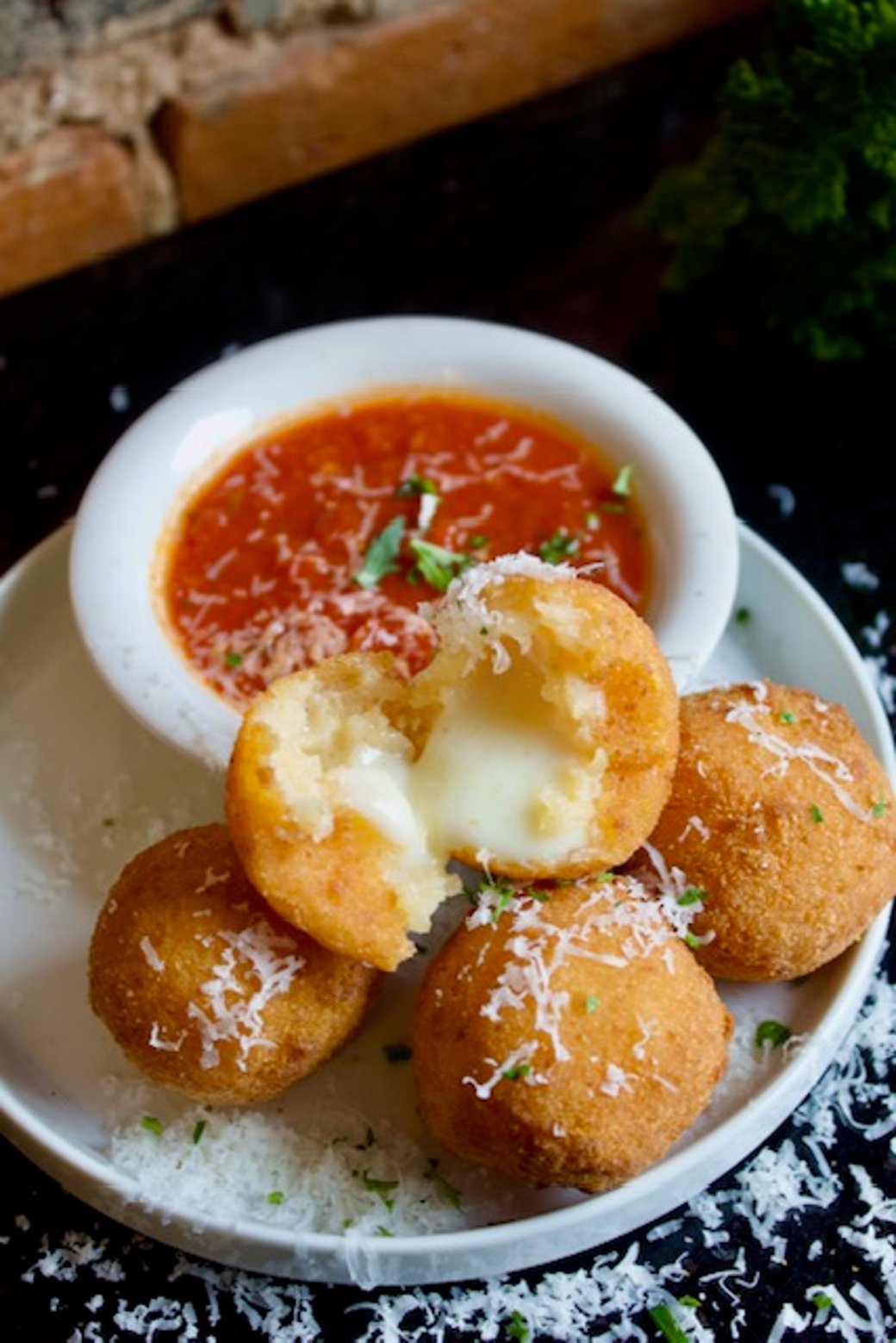 Cacio e Pepe Arancini
