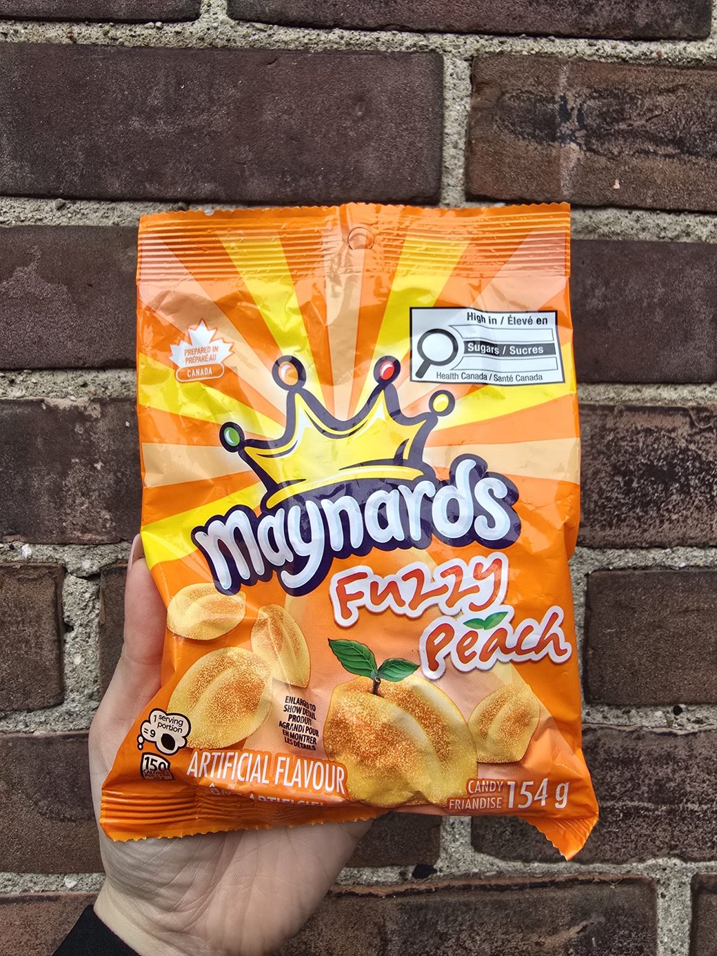 Maynards Fuzzy Peach