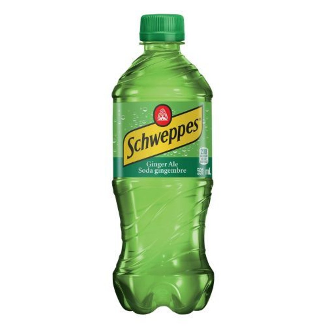 Schweppes Ginger Ale - Bottled 591ml