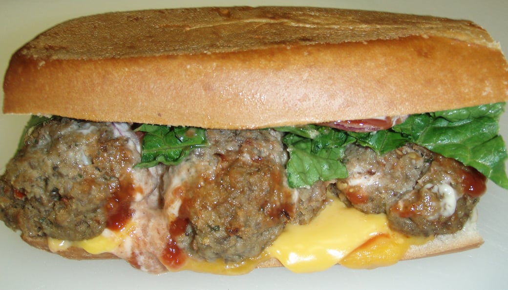 Meatball Cheeseburger