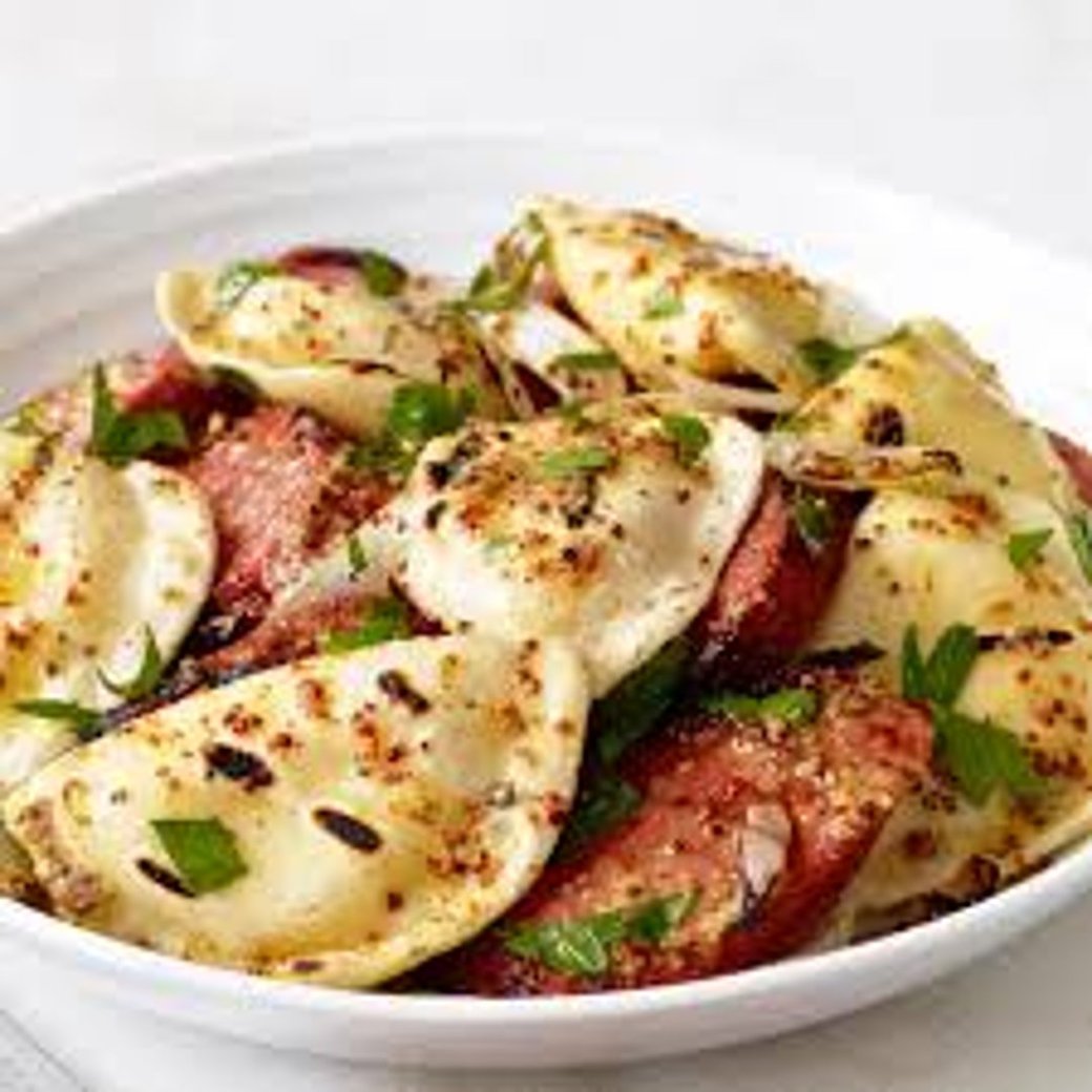 $15 Perogies and Kubassa Lunch Combo