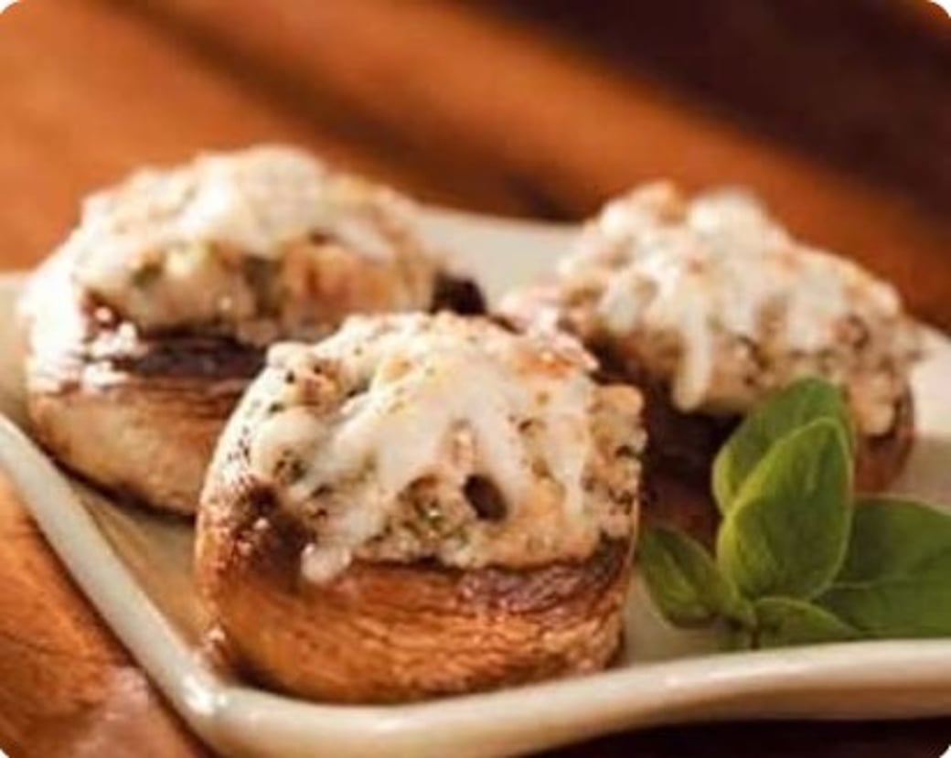 Clam Stuffed Mushrooms 