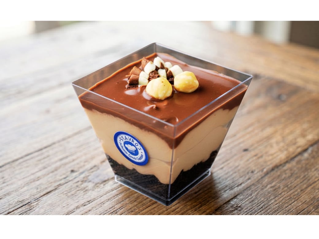 Nutella cheesecake cup