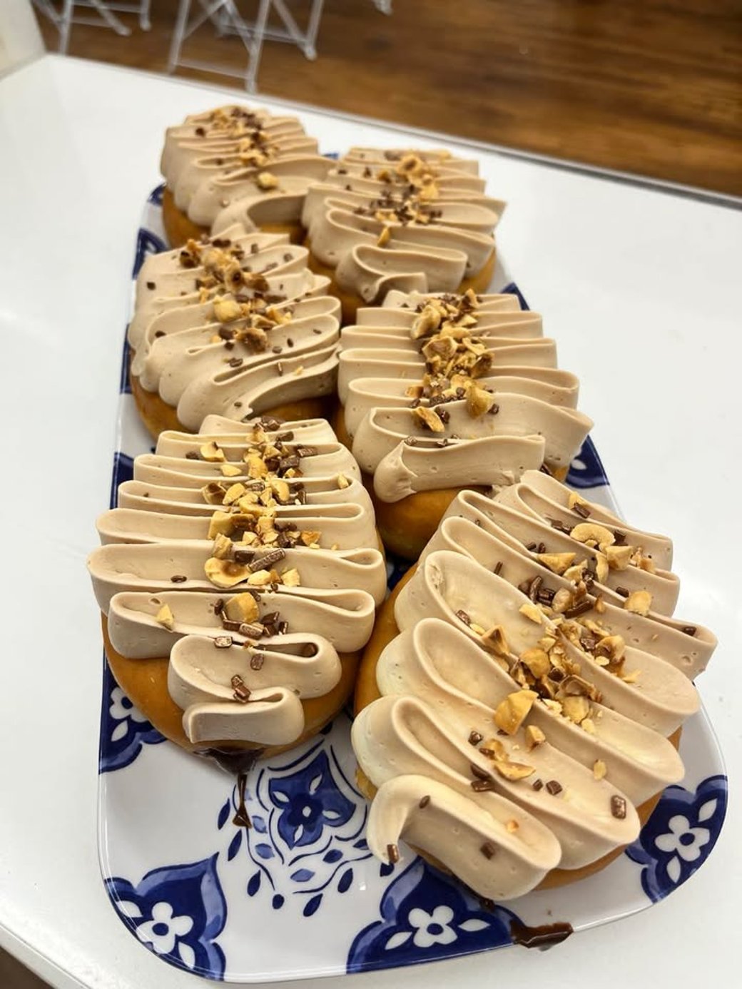 nutella filled donut