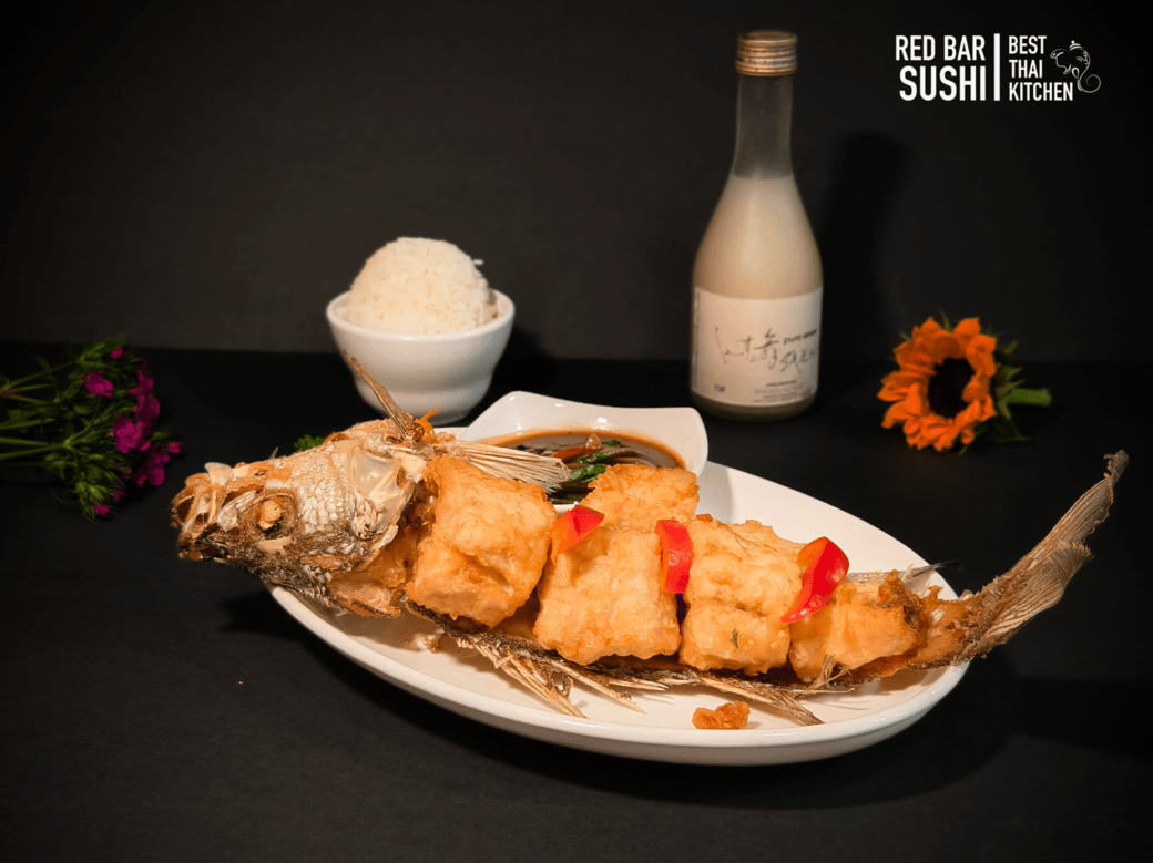 Fried Fish with chili sauce