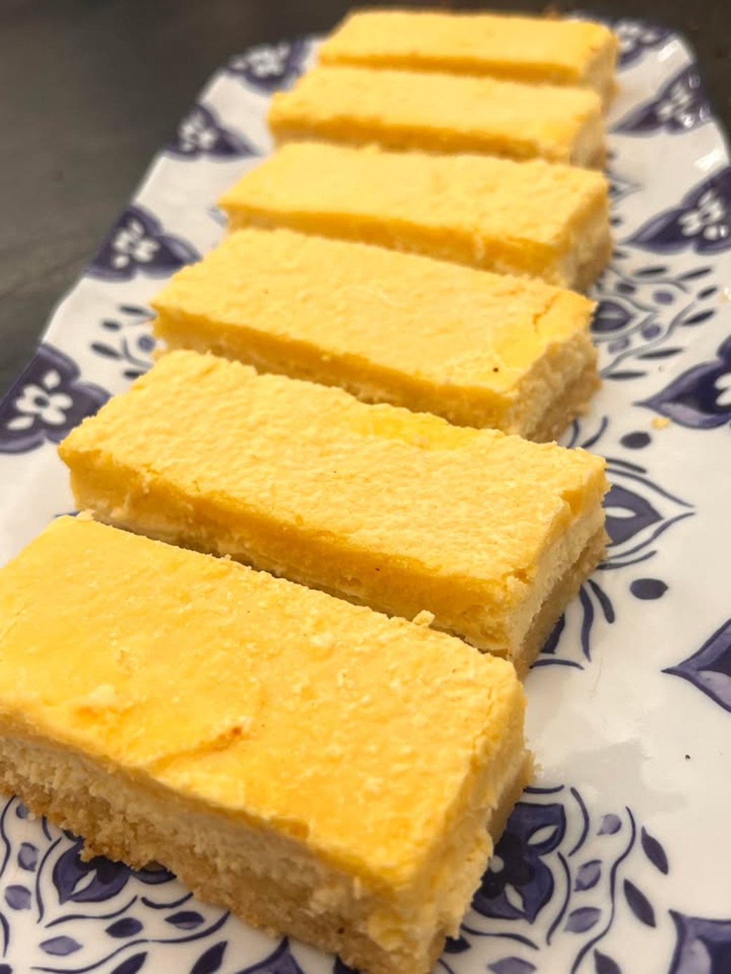 Keto Lemon Cheesecake Bar