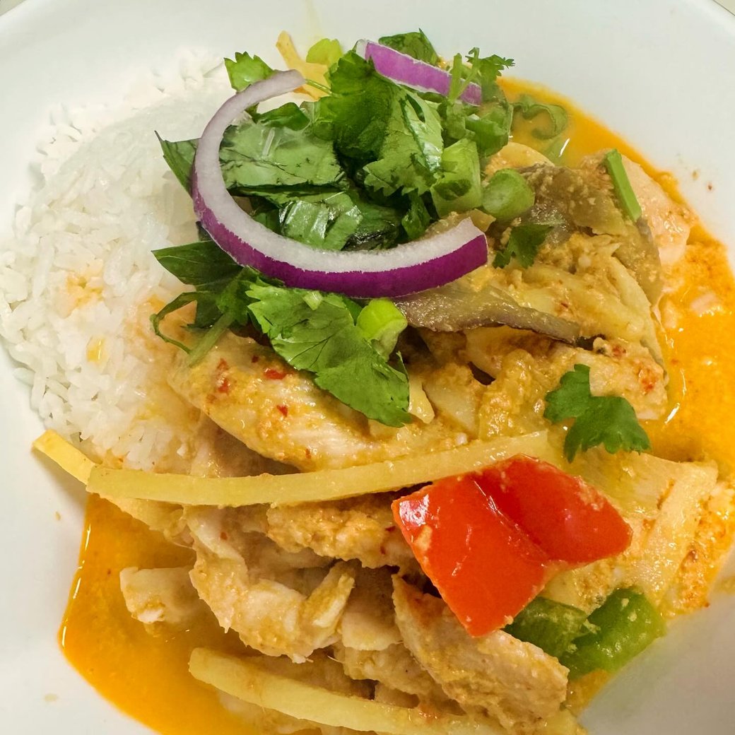  RED or Green Coconut Curry (New Item)