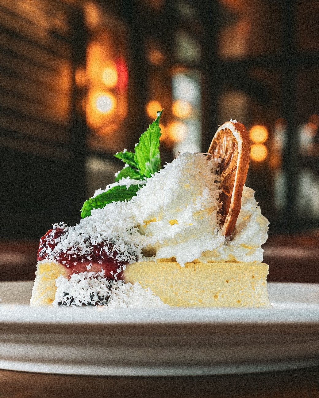 BUMBLEBERRY & WHITE CHOCOLATE NY CHEESECAKE