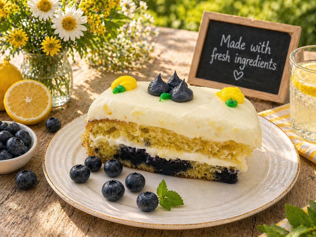 Lemon Blueberry Cake