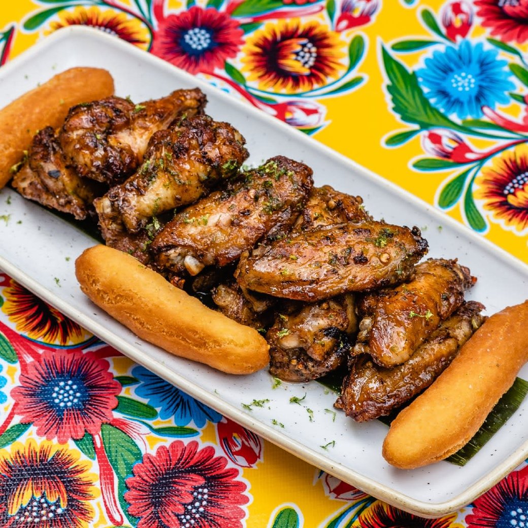 SLOW-BAKED JERK WINGS