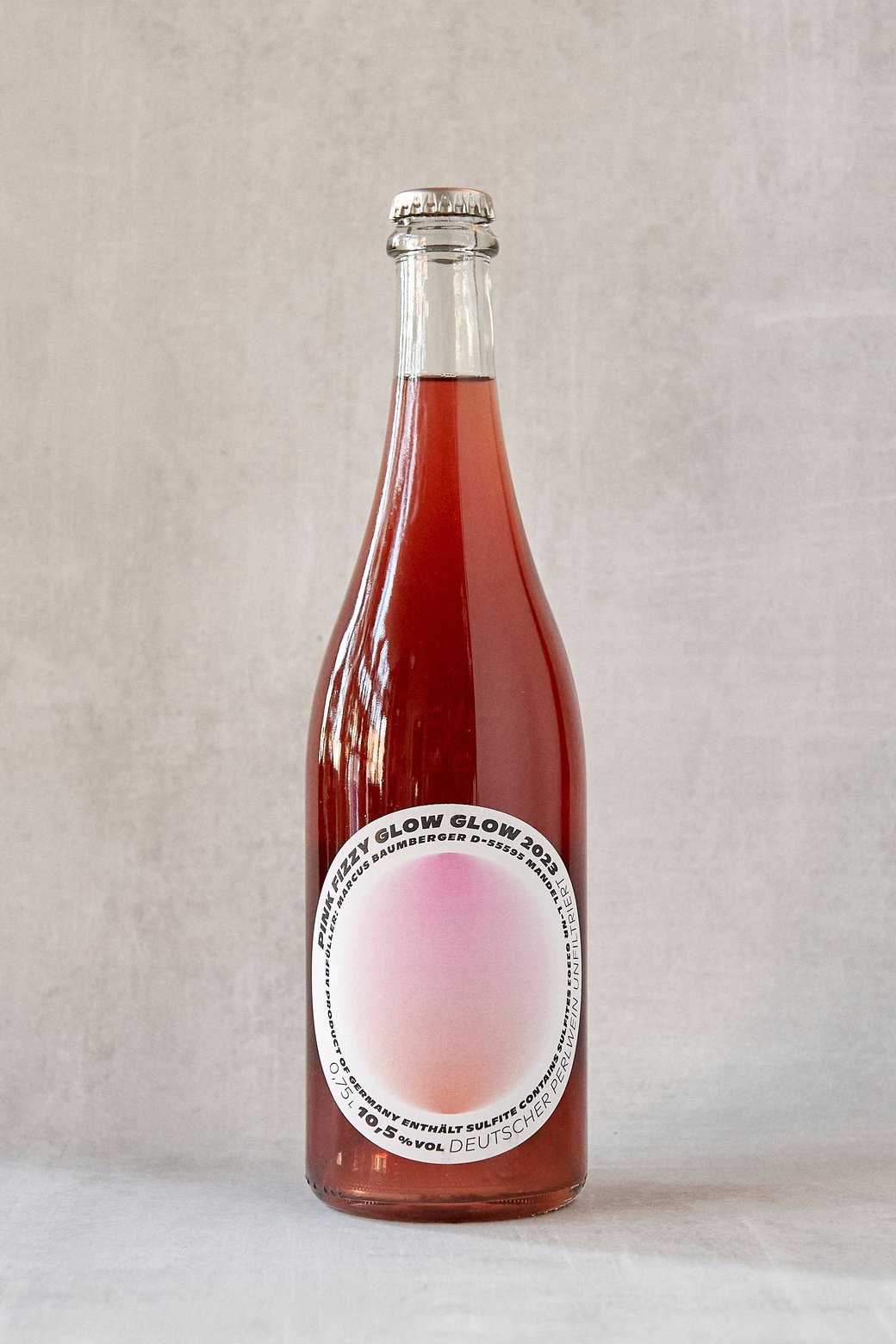 Glow Glow 'Pink Fizzy' Glass