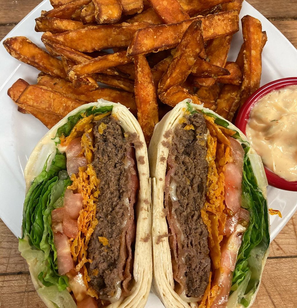 Zach's Dorito Burgerito