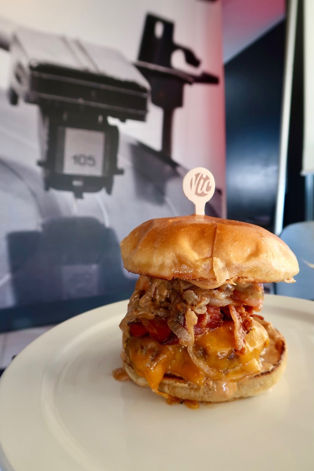 Peanut Butter & Kevin Bacon Burger 