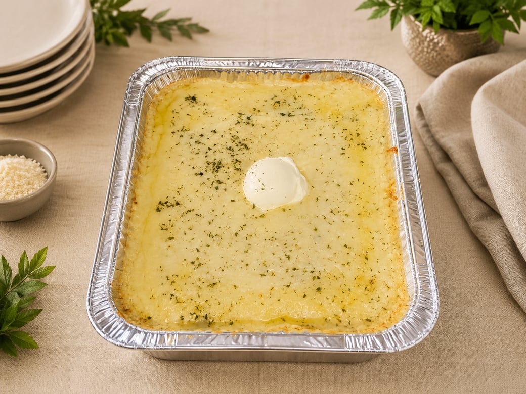 Garlic Mascarpone Mashed Potatoes