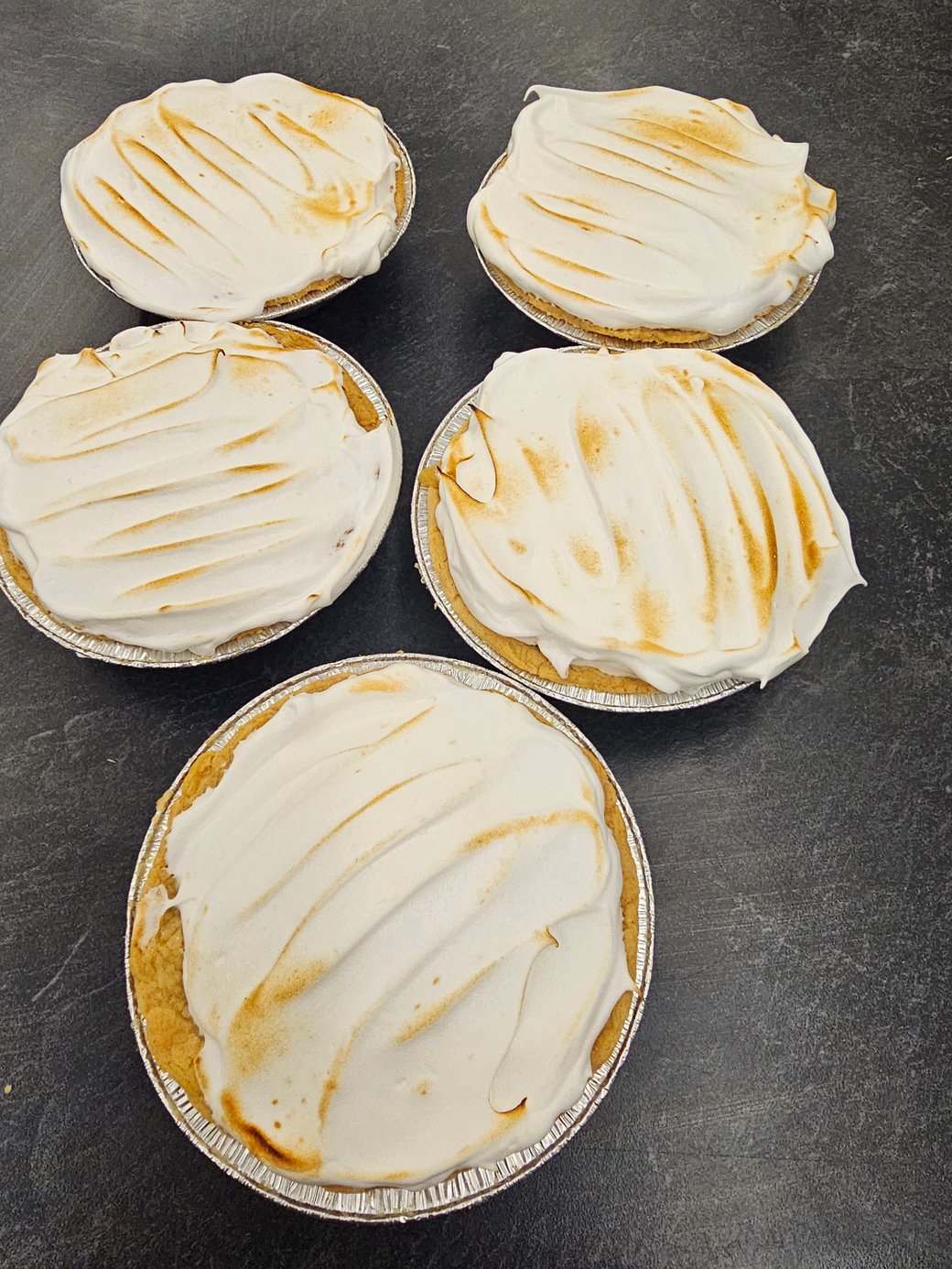 deep dish Butterscotch pie 5