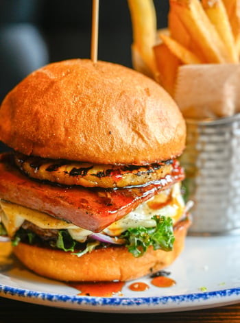 Scratch kitchen means everything is made here. The sausages, the sauces, the pickles, the glazes, no shortcuts, no shortcuts on shortcuts. That's not a selling point. That's just how all of our kitchens runs. 

📸: Burger of the Month - Only in our St. Pete location at the moment 

#stillwaterstavern #scratchkitchen #stpeteeats #beachdrive #tampabay #madeinhouse