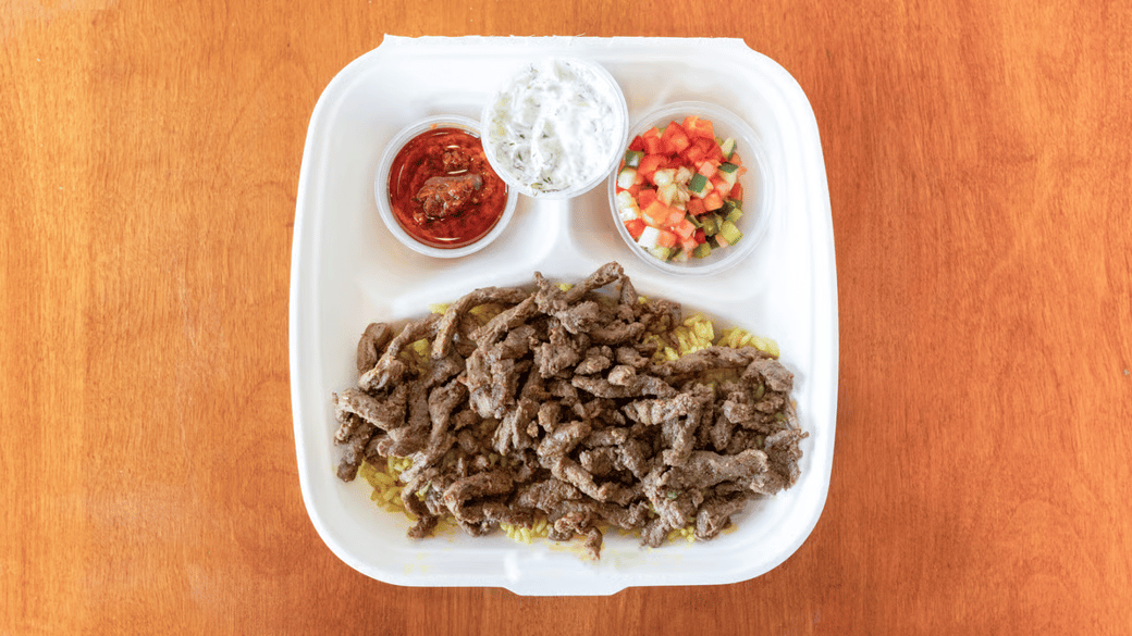 Gyro Beef with Rice