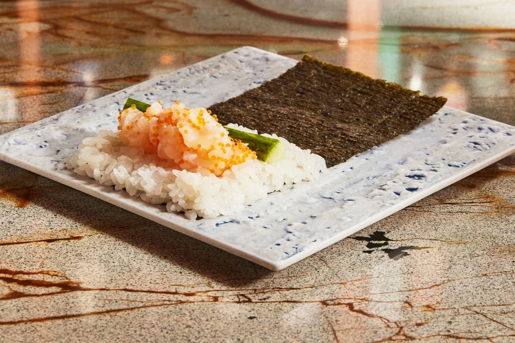 Chopped Scallop Temaki*