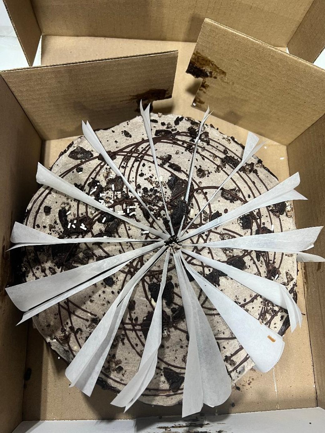 WOW COOKIES N CREAM CAKE 