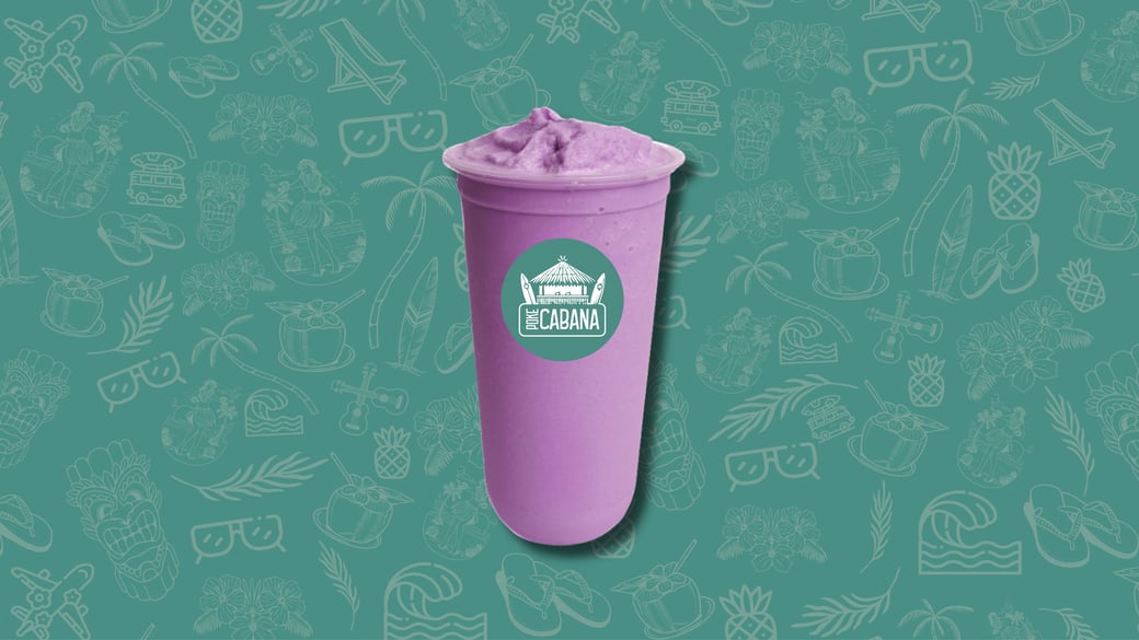 Frappé glacé au taro