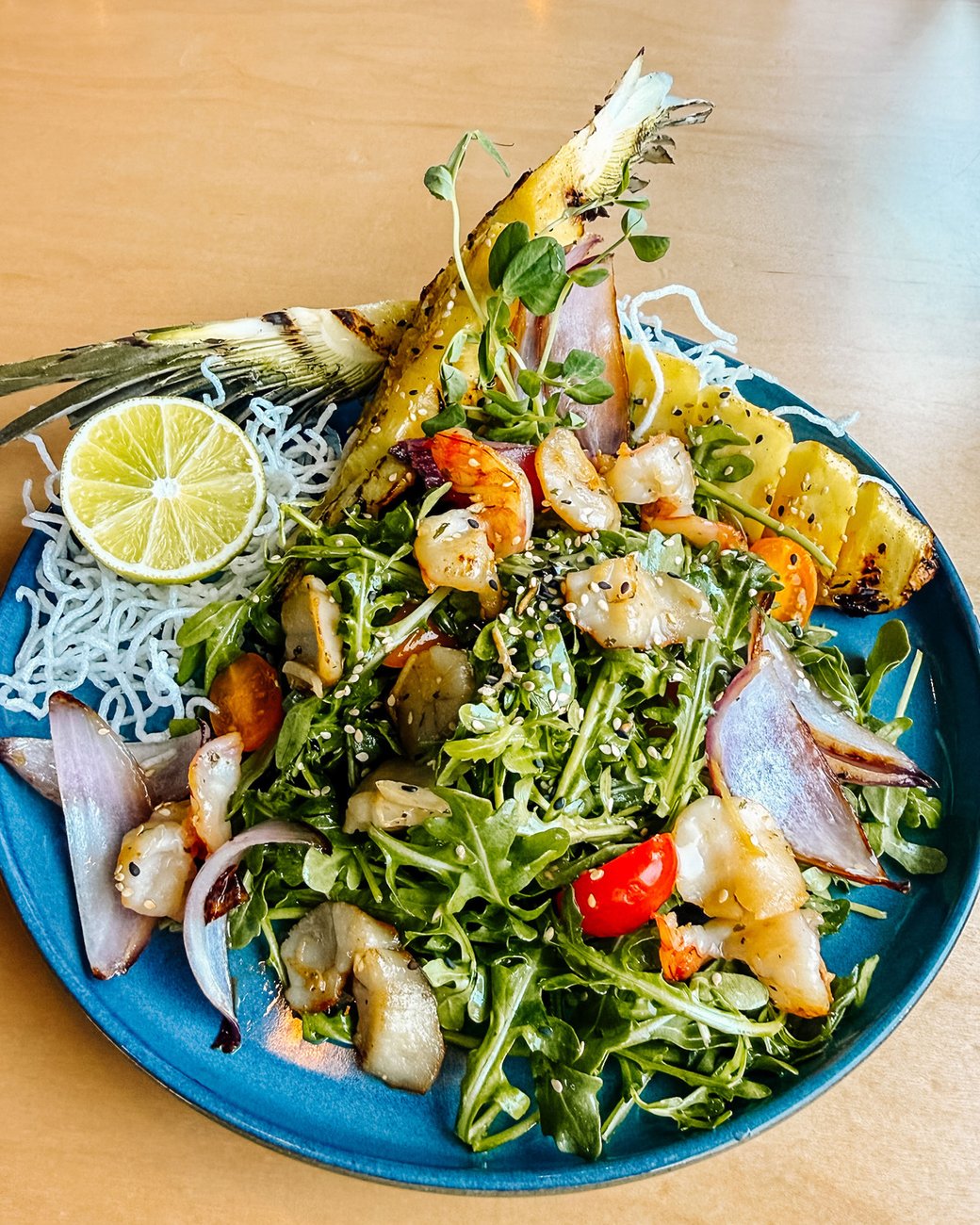 Seafood Pineapple Salad