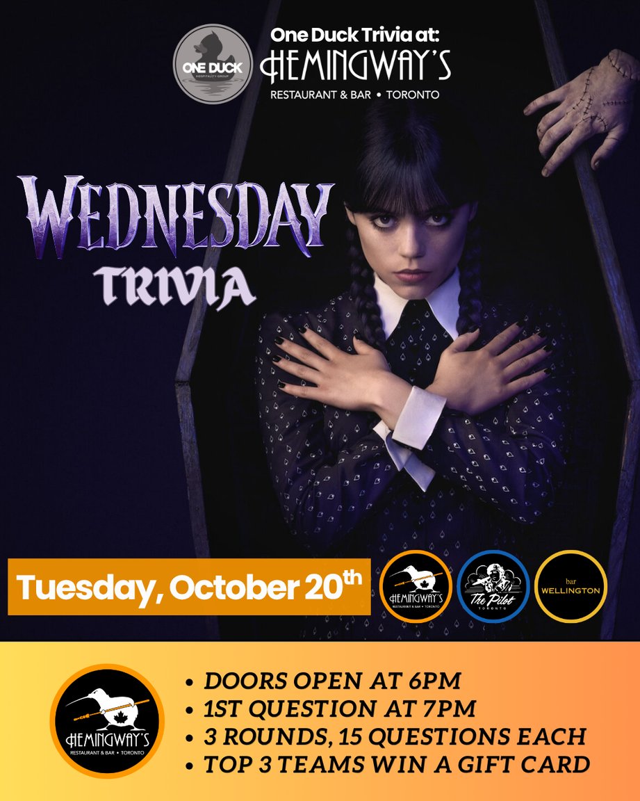 Wednesday Trivia