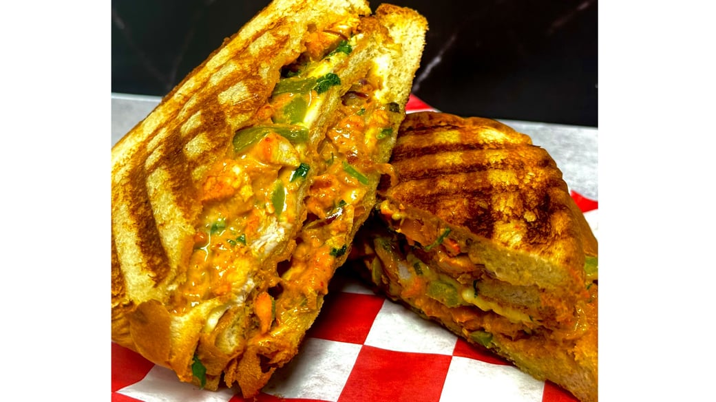 Chicken tikka sandwich