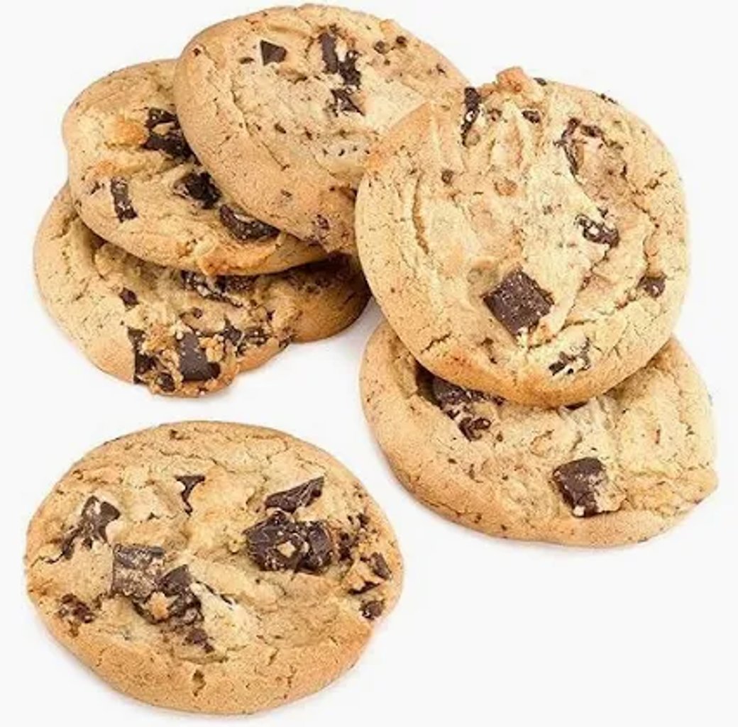Chocolate Chip Cookies (3 cookies)