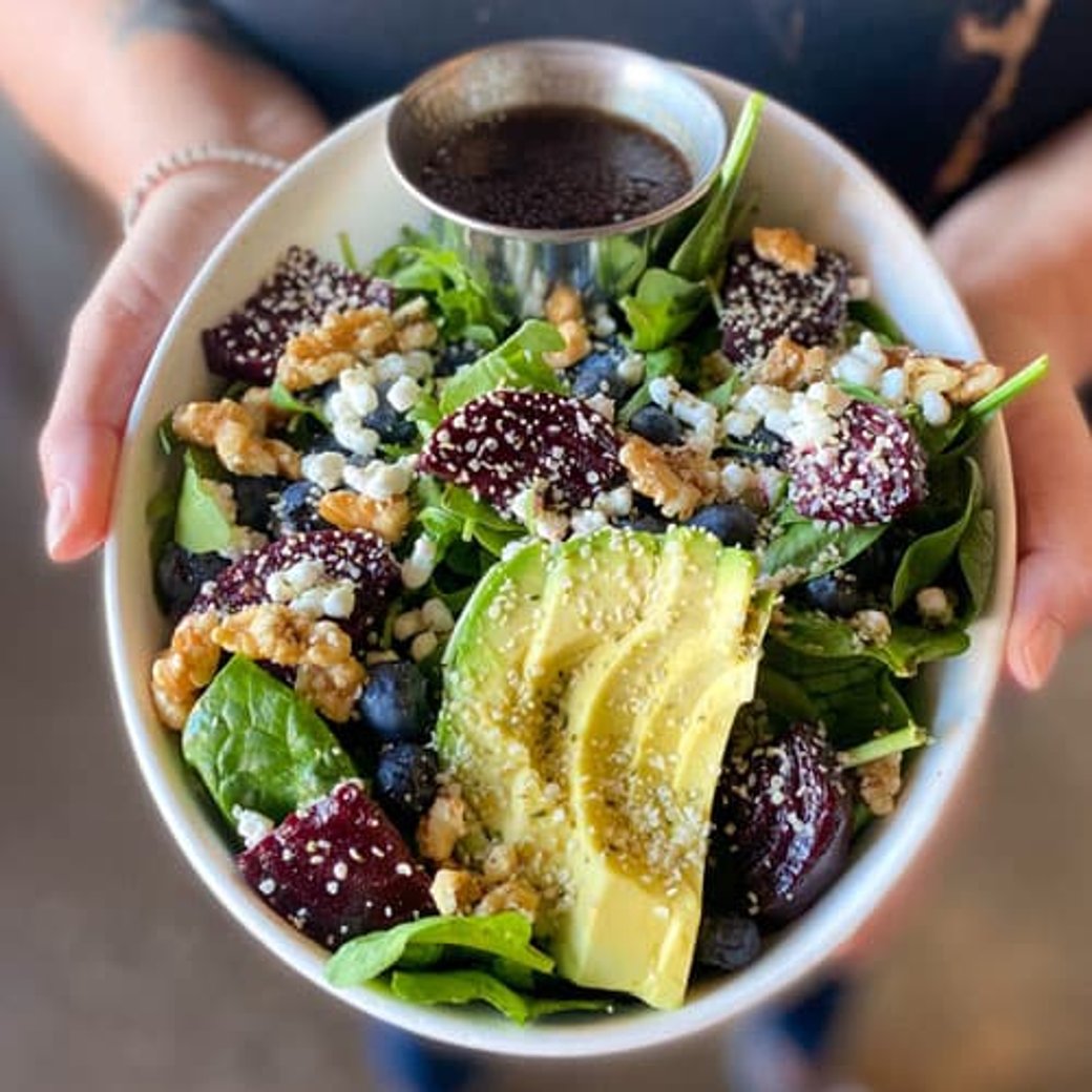 Roasted Beet and Goat Cheese Salad