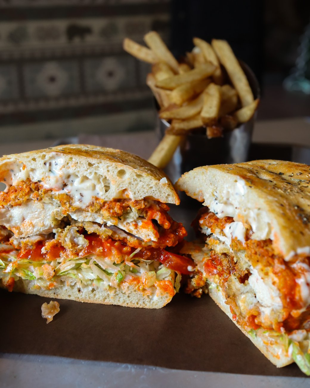 BUFFALO CHICKEN SANDWICH