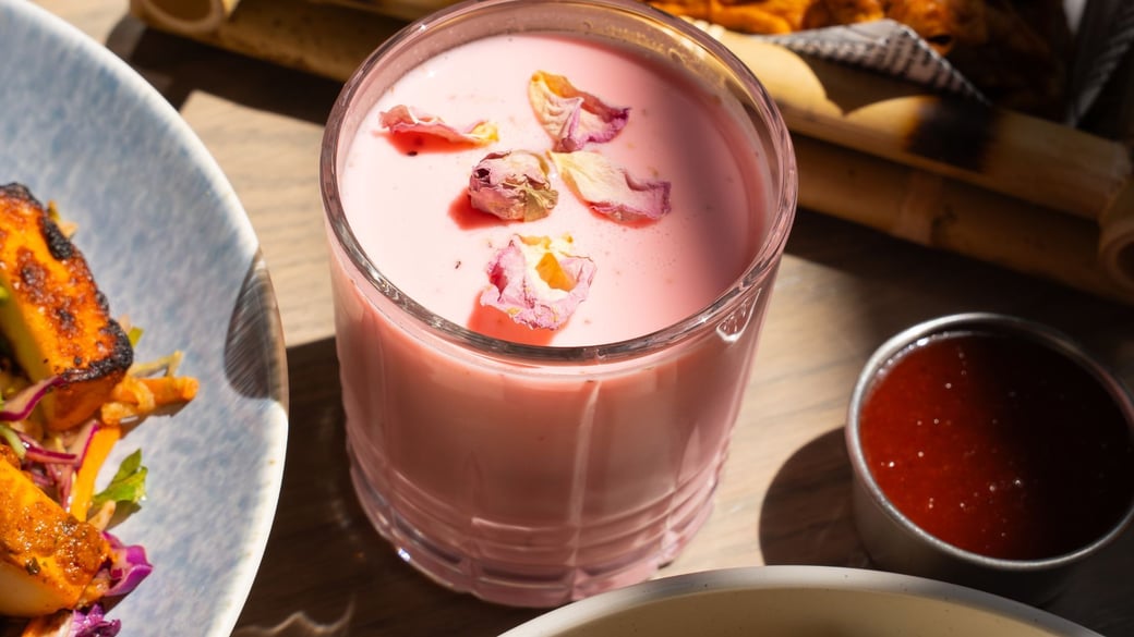 Rose Lassi