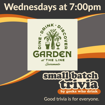 Trivia by Geeks Who Drink | Wednesdays at The Garden
