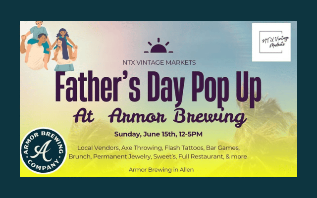Fathers Day Pop Up Market