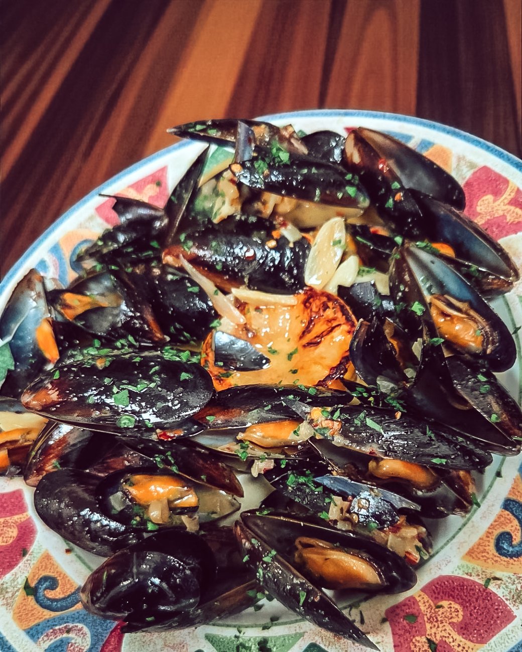 2 lbs. Clams or Mussels