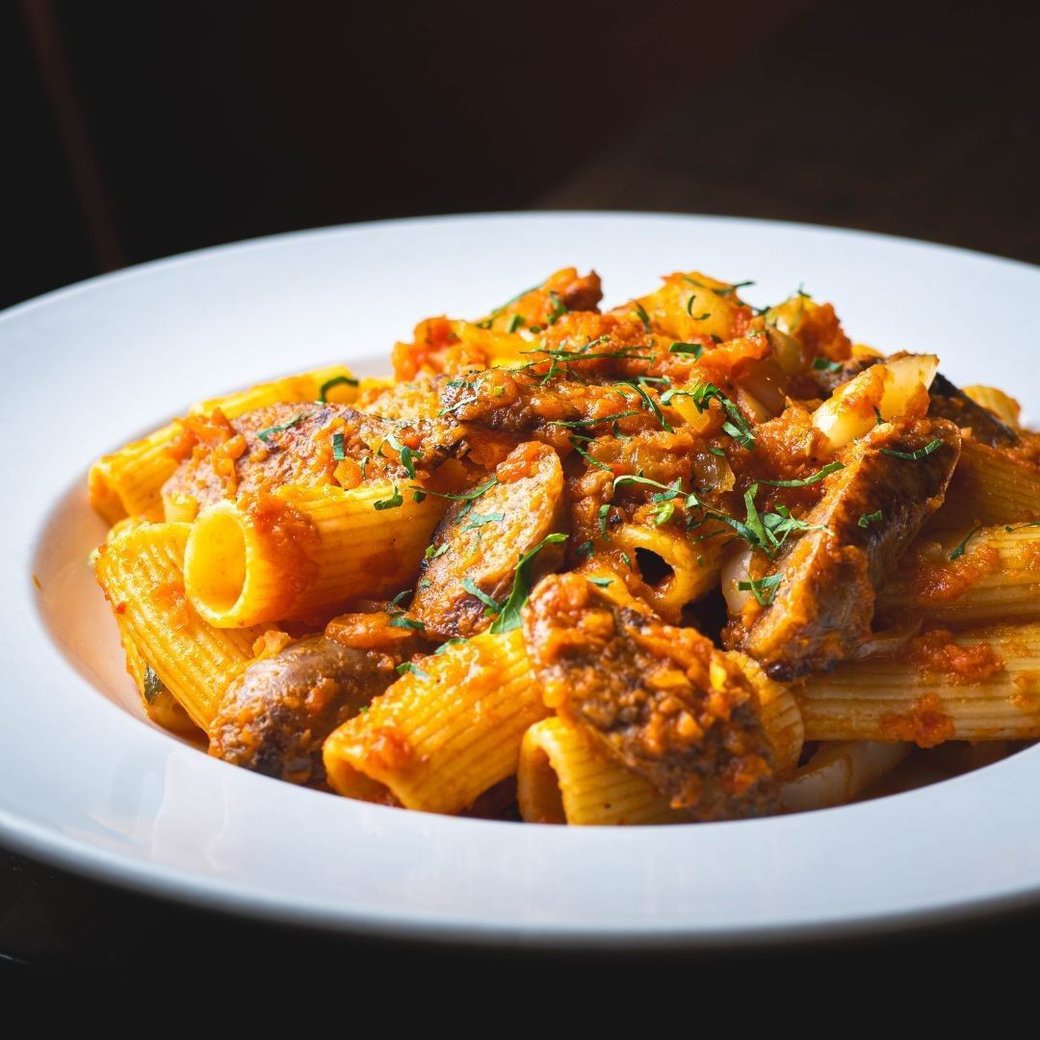 Spicy Sausage Rigatoni