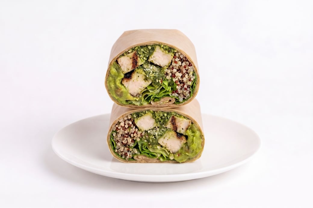 Pesto Chicken Wrap