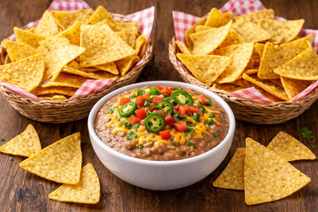 Chips and Bean Dip