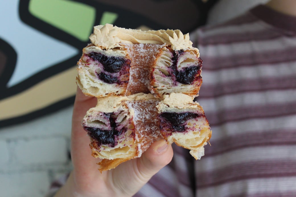 Maple Blueberry Cronut