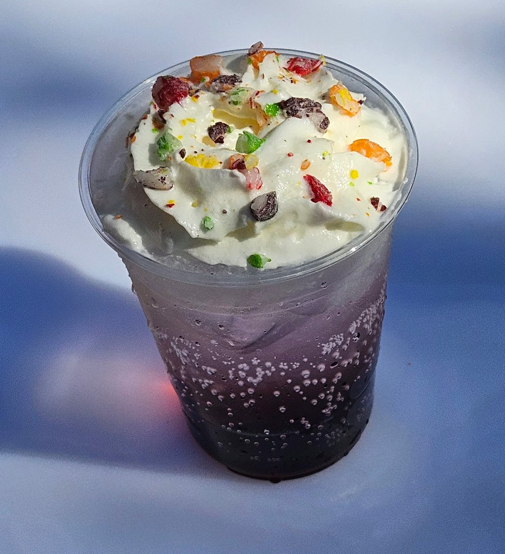 Rainbow Raspberry (Blue) Silly Soda