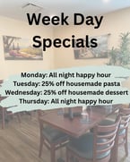 Did you know you can enjoy our menu for less? From daily deals and happy hour specials to our discounted lunch menu, there’s something delicious (and budget-friendly) waiting for you every day of the week

#lunch #housemade #weekdaydeals #finedining #chefspecials #italiansteakhouse #summertrends #lunchspecial #summerfood #thebear #TravelTips #DailyDeals #PastaLovers #SavorTheFlavor