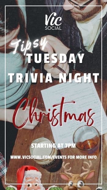 Christmas Themed Tispy Trivia Hosted by Keshia