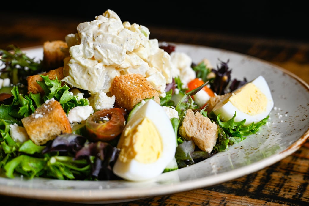Sponge Dock Greek Salad