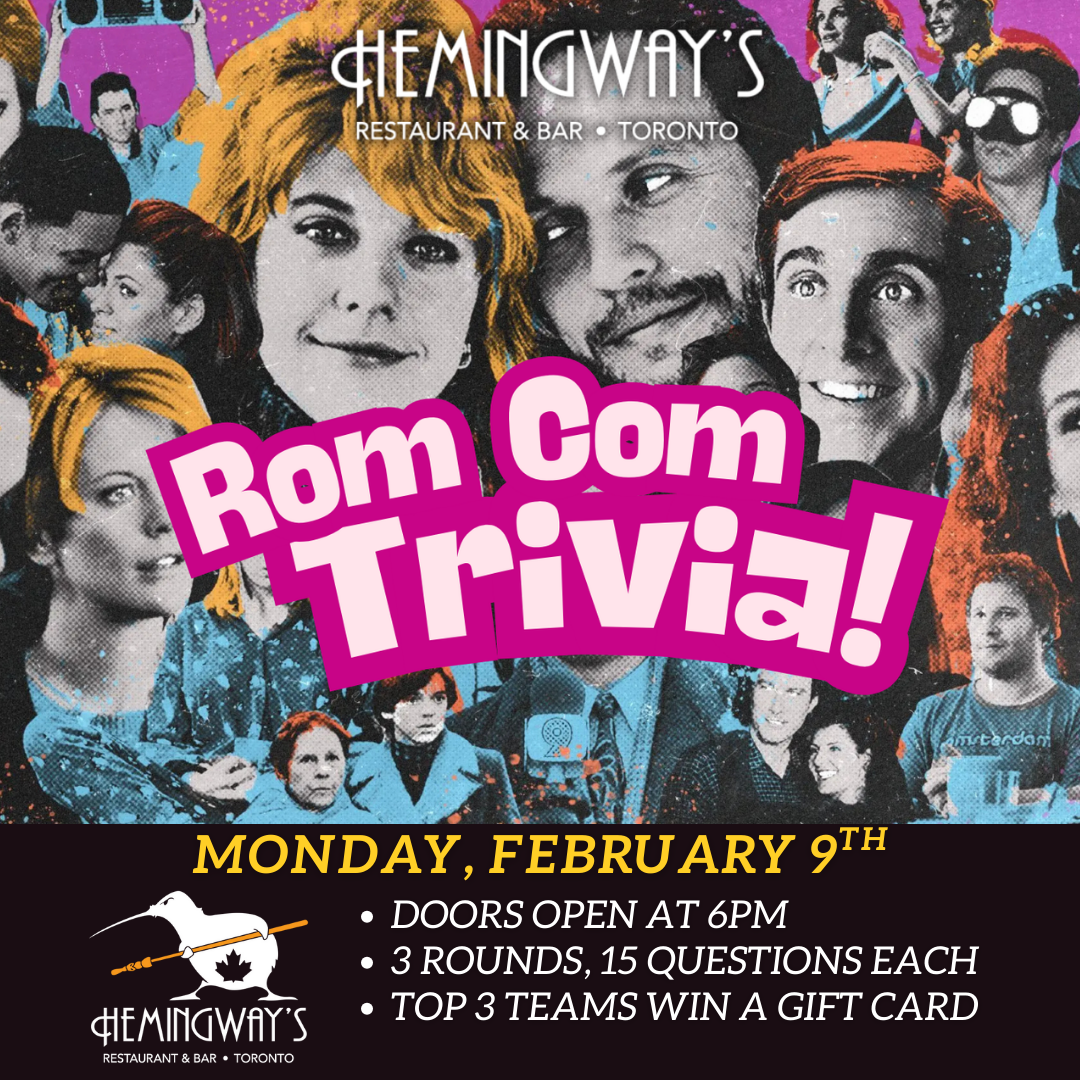 Rom Com Trivia (1st Night)